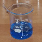 Acid solution after evaporation
