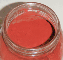Jar of pigment