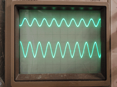 Oscilloscope screenshot